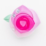 Brilliant Crystal Rose Charm