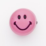 Hot Pink Smiley BLINKEEZ Charm